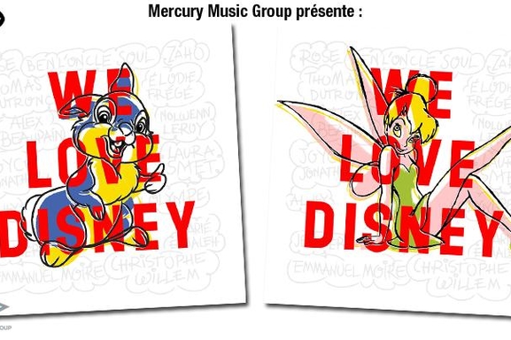 "We love Disney", un album d'exception revisitant les plus grands classiques de Disney