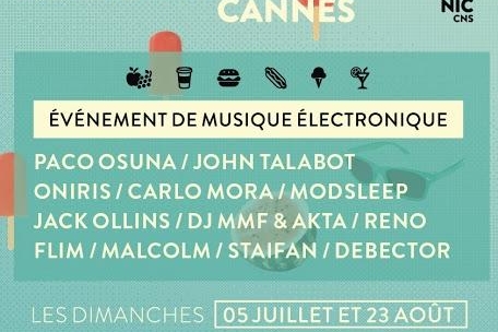 C'est l'heure de l'été, du sud, de la danse! Casting.fr vous invite au Piknic électronic à Cannes