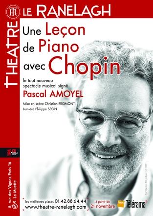 On a vu : "Une Leçon de piano avec Chopin" de Pascal Amoyel, actuellement au Théâtre Le Ranelagh