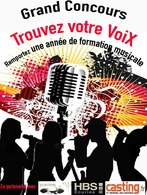 Participez au casting Vocal Music Performing et tentez de remporter une année de formation musicale dans les Studios HBS !