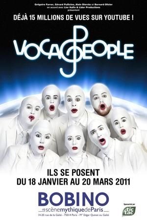 Voca People au Bobino jusqu'au 20 Mars 2011!