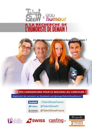 Talent Show et YouHumour à la recherche d’un humoriste avec casting.fr