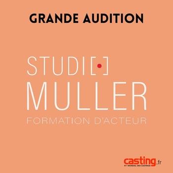 Tenter de remporter la formation d'acteur gratuite STUDIO+ du Studio Muller pour la rentrée de septembre 2022 !