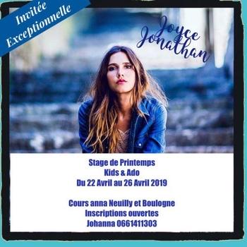 Que faire de vos graines de star pendant les vacances ? Ne cherchez plus Joyce Jonathan s'en occupe! Stage offert pour les enfants de 4 à 17 ans par casting.fr...