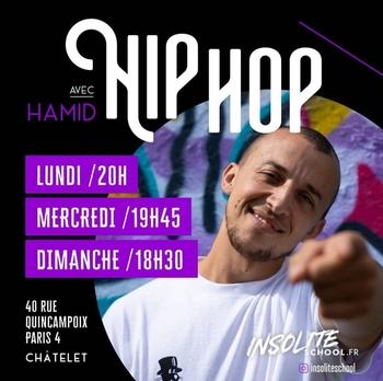 Hamid, professeur de danse hip-hop et directeur de l'école Insolite School, vous donne les clefs de la réussite!