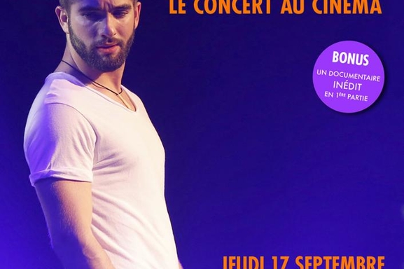 Kendji Girac vous donne rendez-vous au cinéma, pour vivre ou revivre son concert à l'Olympia