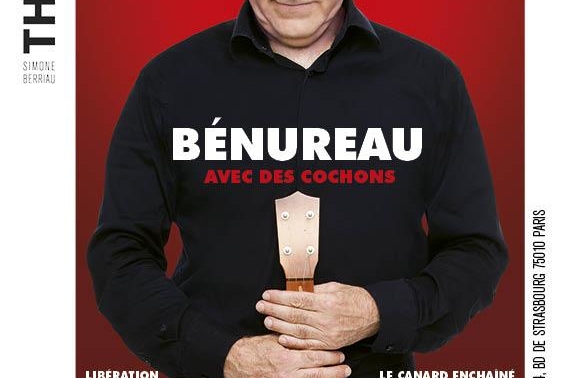 "Bénureau avec des cochons" Un spectacle sarcastique et féroce excessivement drôle!