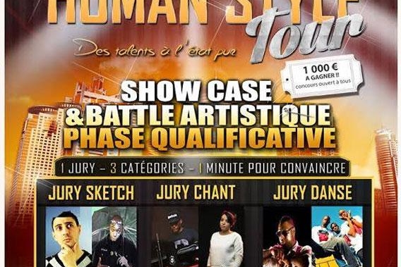 Casting.fr vous invite à la finale du Human Style Tour, une detonante battle artistique  le 29 juin