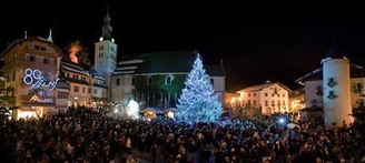 Swarovski à Megève avec Adriana Karembeu!