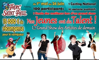 Gagnez vos places pour la finale "Nos jeunes ont du talent" !