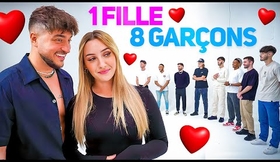 1 FILLE 8 GARÇONS (qui choisira t-elle?)