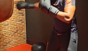 Entraînement boxe