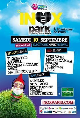 Le Festival Inox Park revient le 10 Septembre prochain !