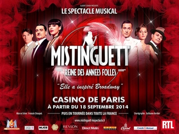 Comédie musicale Mistinguett Reine des années Folles, casting.fr vous invite!