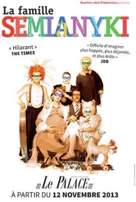 "La Famille Semianyki", du pur bonheur au Palace! Un cirque au genre unique.