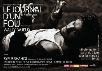 Gagnez vos places pour "Le journal d'un fou"