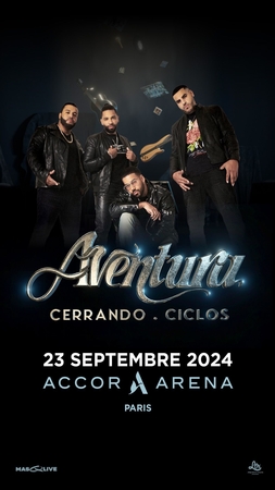 Concert : Préparez-vous au concert événement du groupe Aventura le 23 septembre prochain avec Casting.fr