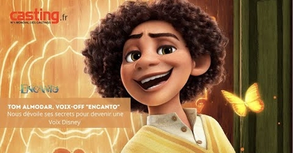 TOM ALMODAR, VOIX-OFF D'ENCANTO NOUS DÉVOILE SES SECRETS POUR DEVENIR UNE VOIX DISNEY